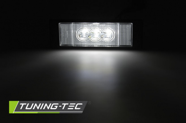 Upgrade LED Kennzeichenbeleuchtung für BMW  1er F20 / F21 / E81 / E87 / 6er E63 / E64 / Z4 / MINI kaltweiß